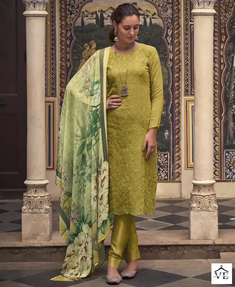Vardan Ethnic Afsanah Pure Orgenza Wholesale Designer Salwar Suit Catalog — Wholesale Salwar Suits, MPA wholesale from Surat — view 1