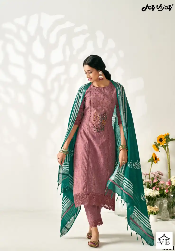 Jayvijay Aimi Vol 2 Pure South Cotton Wholesale Designer Salwar Suit Catalog — Wholesale Salwar Suits, MPA wholesale from Surat — view 2
