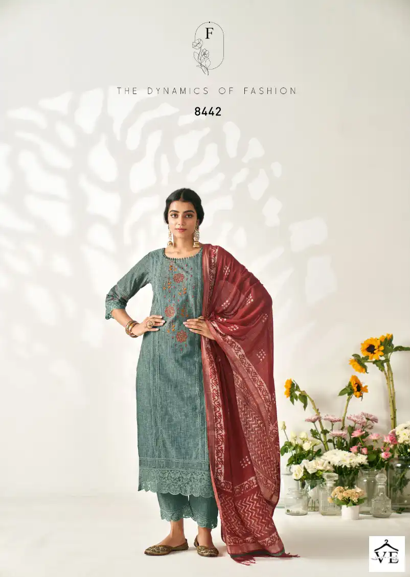 Jayvijay Aimi Vol 2 Pure South Cotton Wholesale Designer Salwar Suit Catalog — Wholesale Salwar Suits, MPA wholesale from Surat — view 3