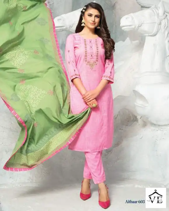 Kiana Aitbaar Vol 6 Heavy Rayon Wholesale Readymade Salwar Suit Catalog — Wholesale Salwar Suits, MPA wholesale from Surat — view 1