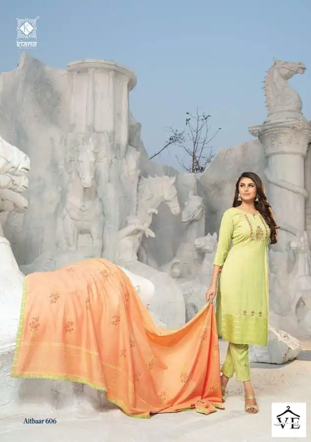 Kiana Aitbaar Vol 6 Heavy Rayon Wholesale Readymade Salwar Suit Catalog — Wholesale Salwar Suits, MPA wholesale from Surat - Gallery Image 3