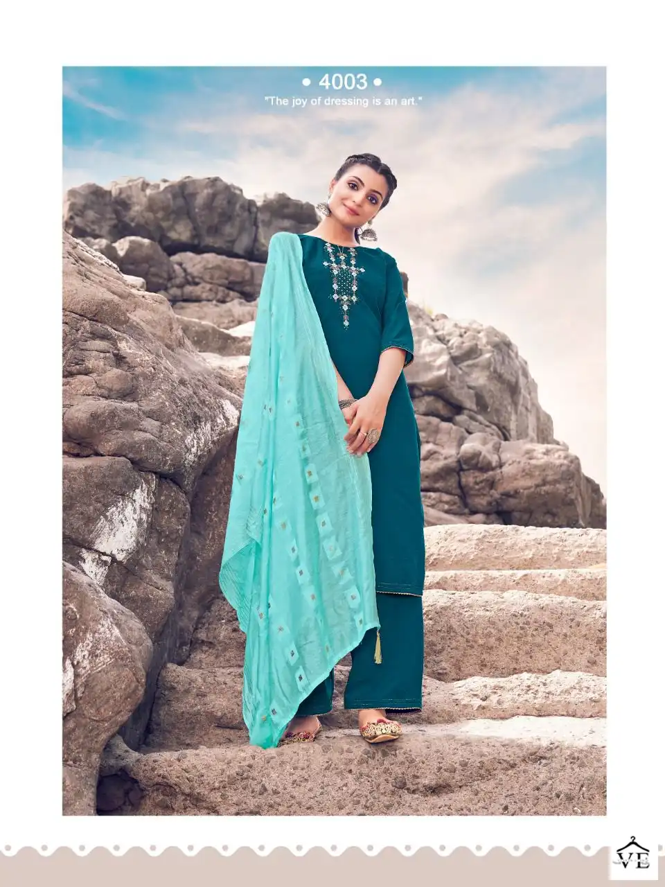 Vitara Alexa Premium Alexa Wholesale Readymade Salwar Suit Catalog — Wholesale Salwar Suits, MPA wholesale from Surat — view 4