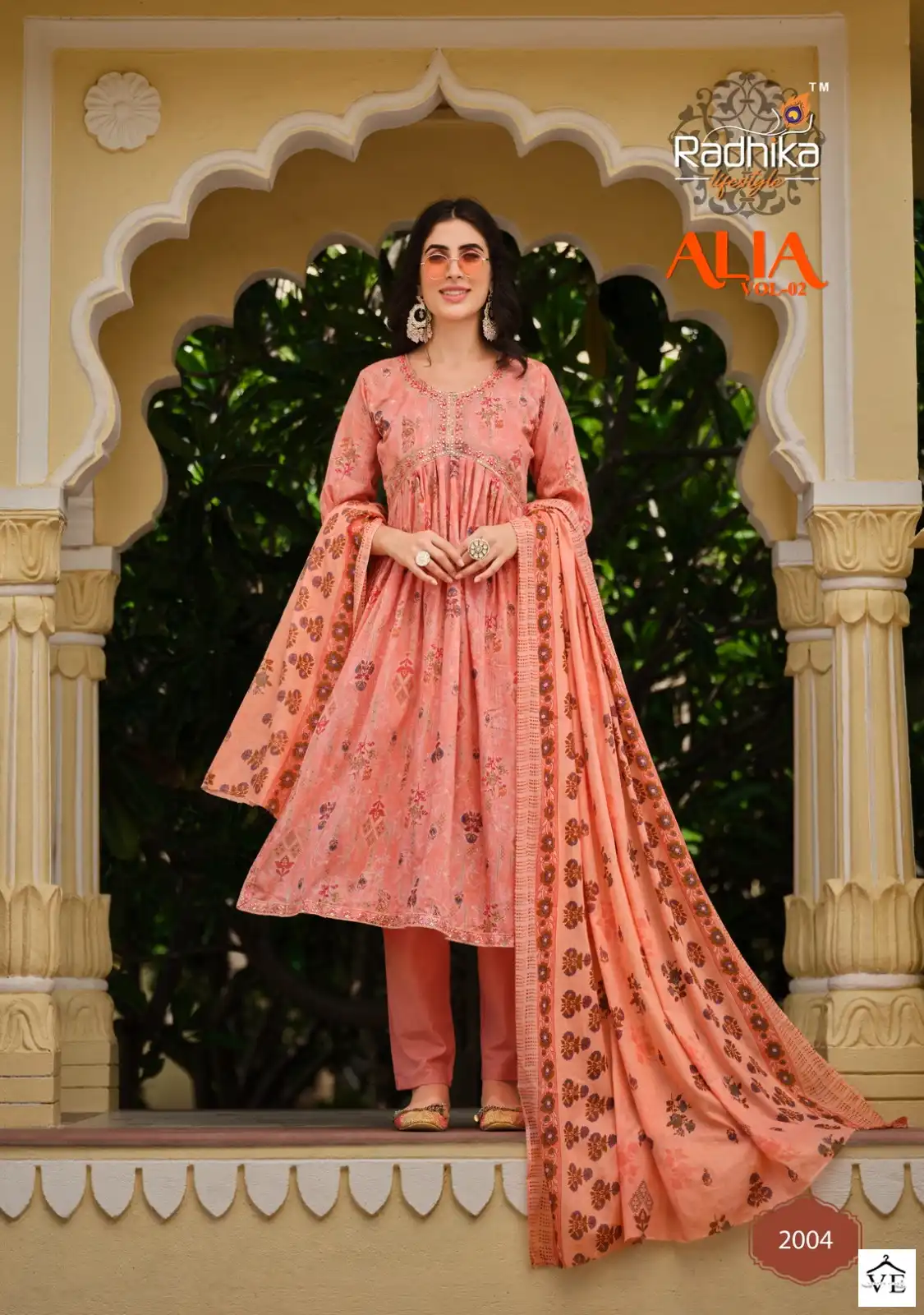 Radhika Lifestyle Alia Vol 2 Mul Foil Print Wholesale Readymade Salwar Suit Catalog — Wholesale Salwar Suits, MPA wholesale from Surat — view 3
