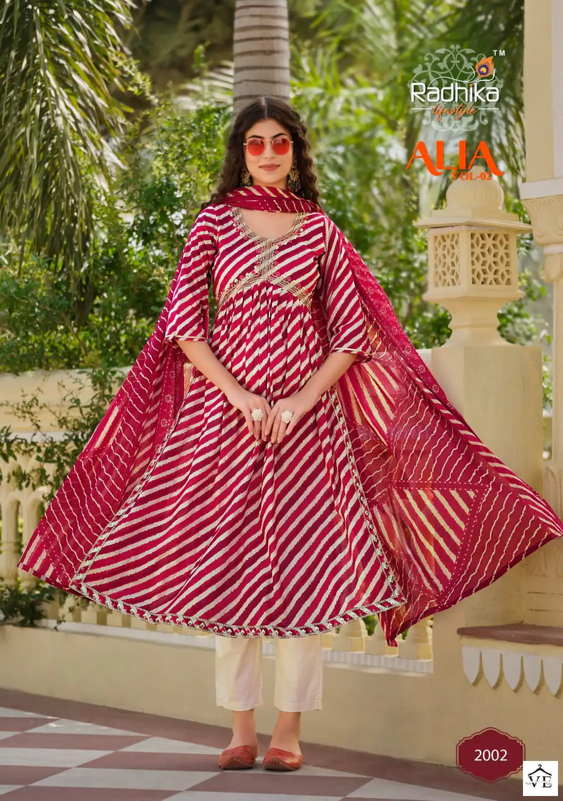 Radhika Lifestyle Alia Vol 2 Mul Foil Print Wholesale Readymade Salwar Suit Catalog — Wholesale Salwar Suits, MPA wholesale from Surat — view 6