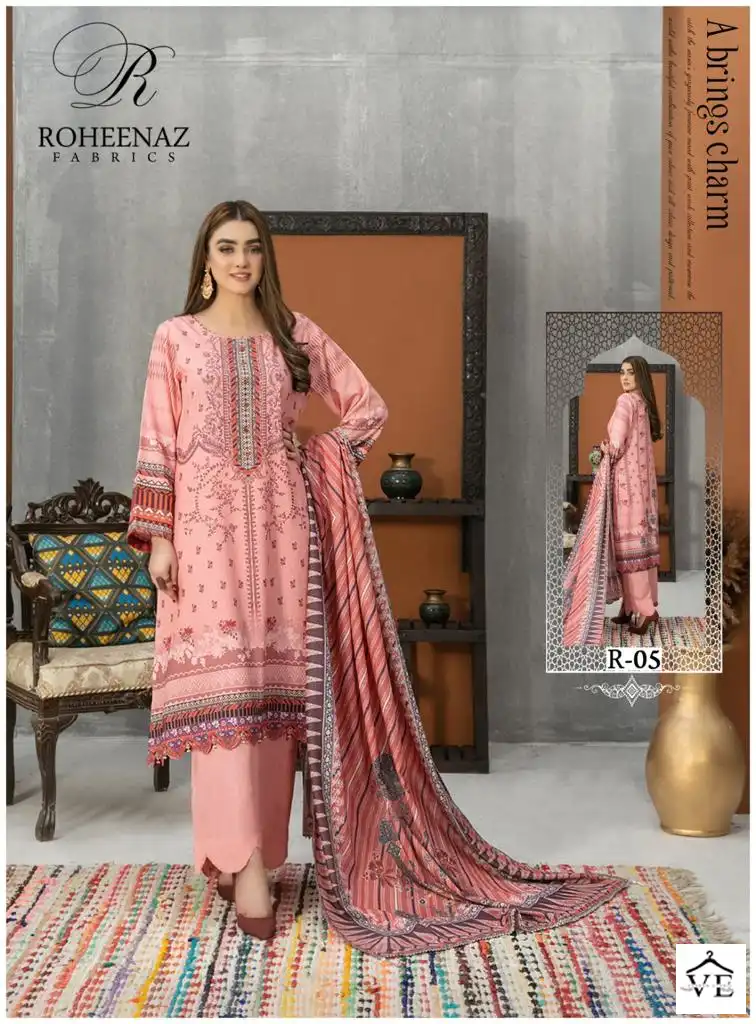 Vardan Ethnic Amaya Cotton Collection Cotton Wholesale Pakistani Salwar Suit Catalog — Wholesale Salwar Suits, MPA wholesale from Surat - Gallery Image 3