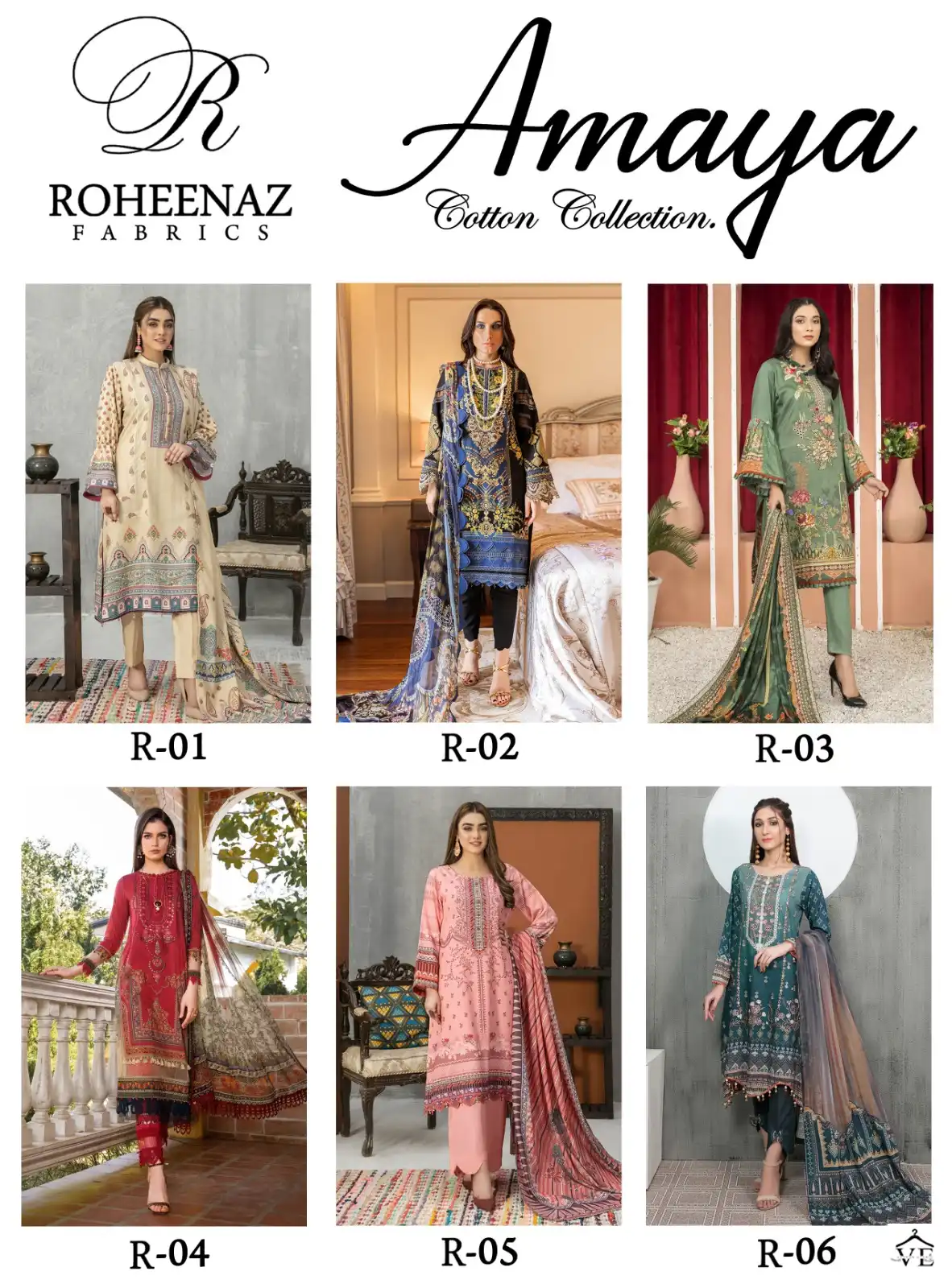 Vardan Ethnic Amaya Cotton Collection Cotton Wholesale Pakistani Salwar Suit Catalog — Wholesale Salwar Suits, MPA wholesale from Surat — view 7