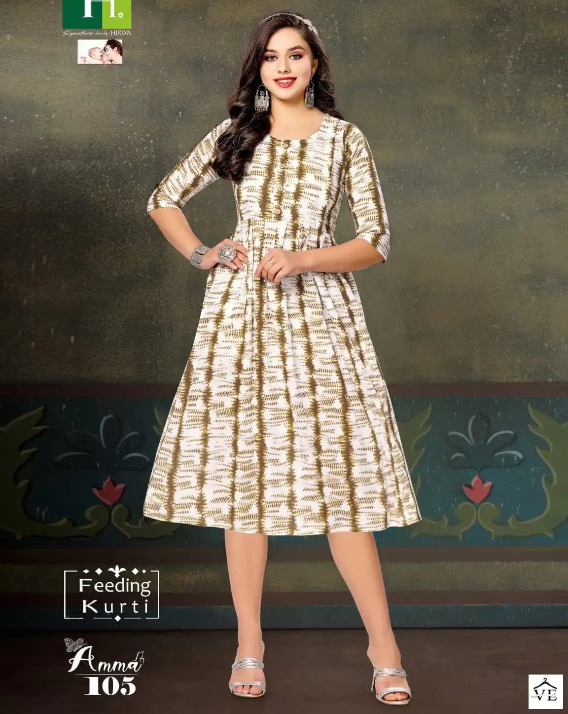 Hirwa Amma Heavy Rayon Wholesale Kurtis Catalog — Wholesale Kurtis, MPA wholesale from Surat — view 1