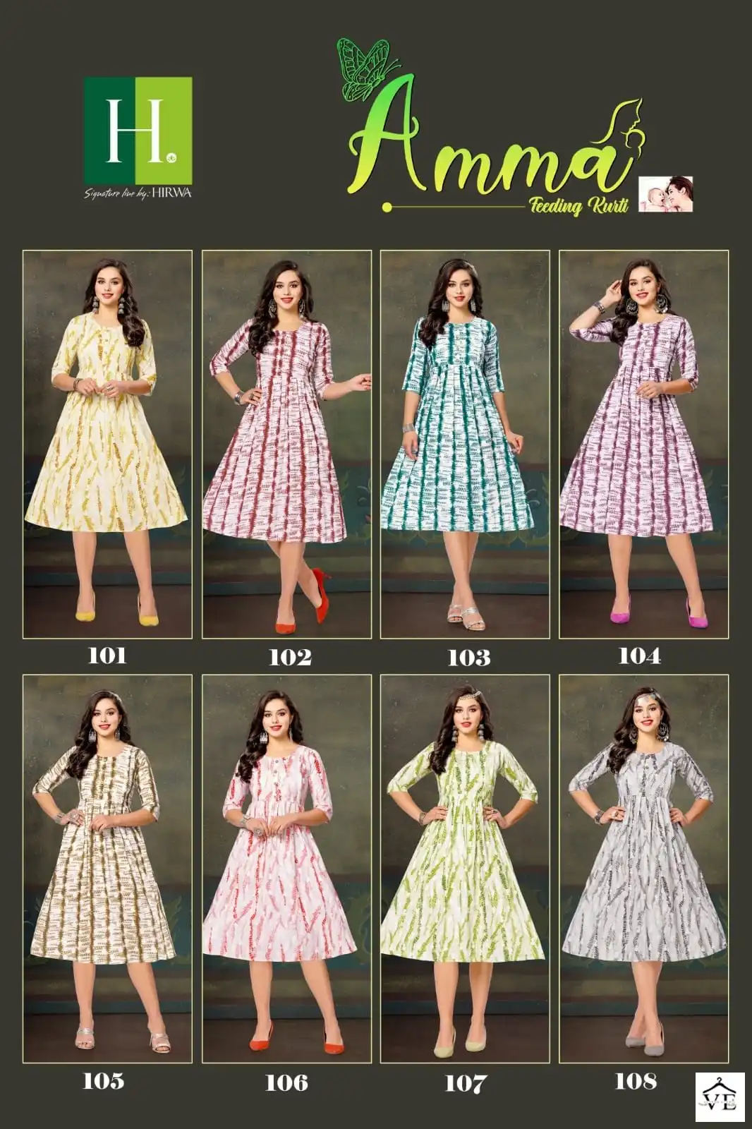 Hirwa Amma Heavy Rayon Wholesale Kurtis Catalog — Wholesale Kurtis, MPA wholesale from Surat — view 9