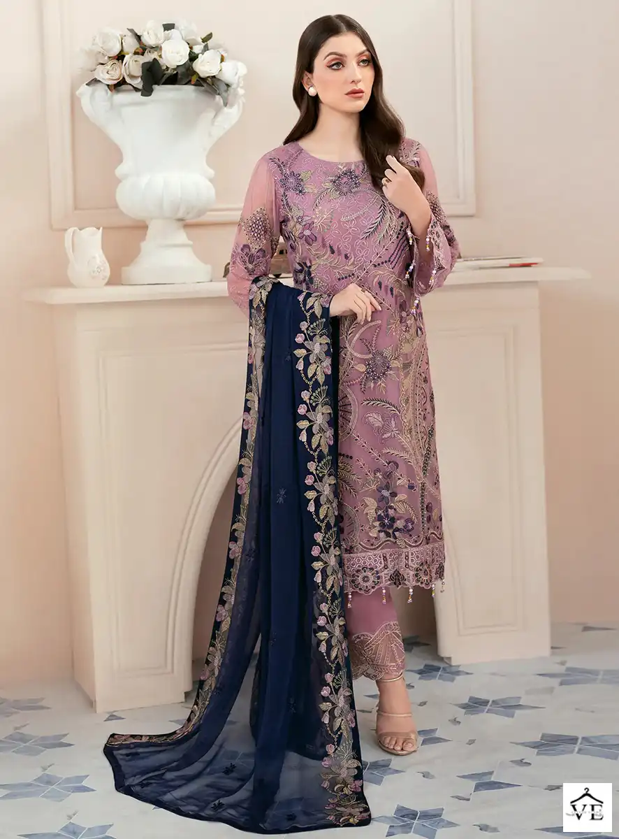 Anaya Zf 82 Georgett Wholesale Pakistani Salwar Suit Catalog — Wholesale Salwar Suits, MPA wholesale from Surat — view 1