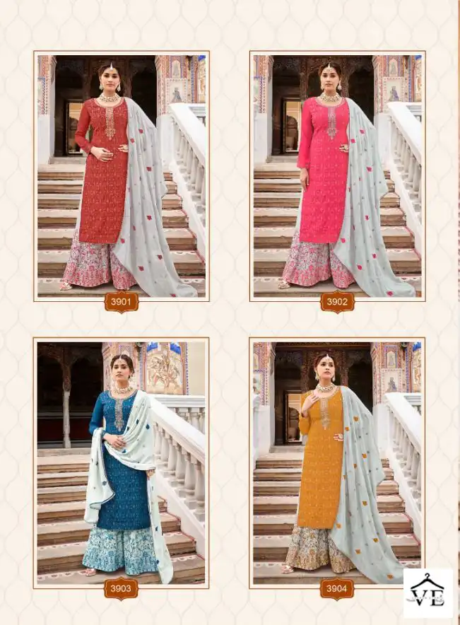 Sara Trendz Anokhi Chinon Wholesale Designer Readymade Salwar Suit Catalog — Wholesale Salwar Suits, MPA wholesale from Surat — view 5