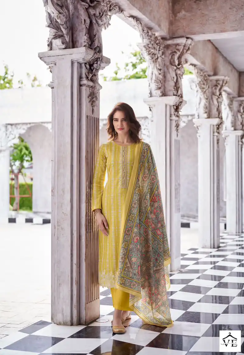 Mumtaz Arts Anushree Lawn Camric Cotton Wholesale Salwar Suit Catalog — Wholesale Salwar Suits, MPA wholesale from Surat - Gallery Image 2