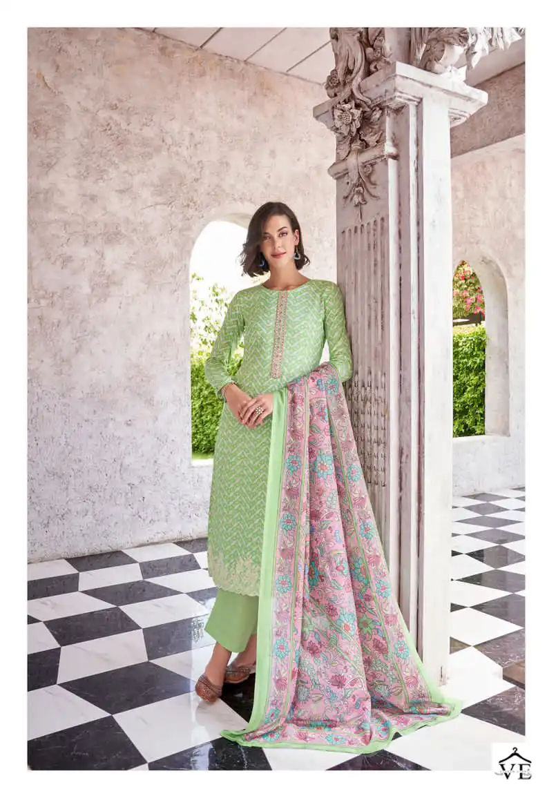 Mumtaz Arts Anushree Lawn Camric Cotton Wholesale Salwar Suit Catalog — Wholesale Salwar Suits, MPA wholesale from Surat - Gallery Image 5