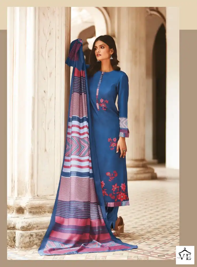 Sarg Meadow Pure Cotton Lawn Wholesale Designer Salwar Suit Catalog — Wholesale Salwar Suits, MPA wholesale from Surat - Gallery Image 2