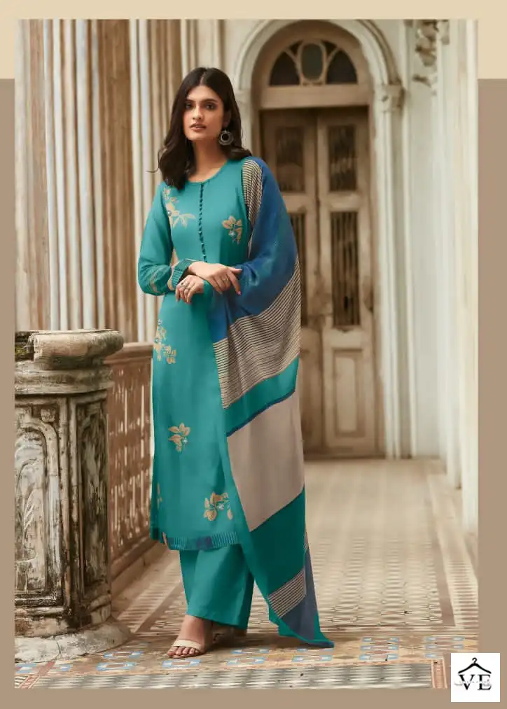 Sarg Meadow Pure Cotton Lawn Wholesale Designer Salwar Suit Catalog — Wholesale Salwar Suits, MPA wholesale from Surat - Gallery Image 4