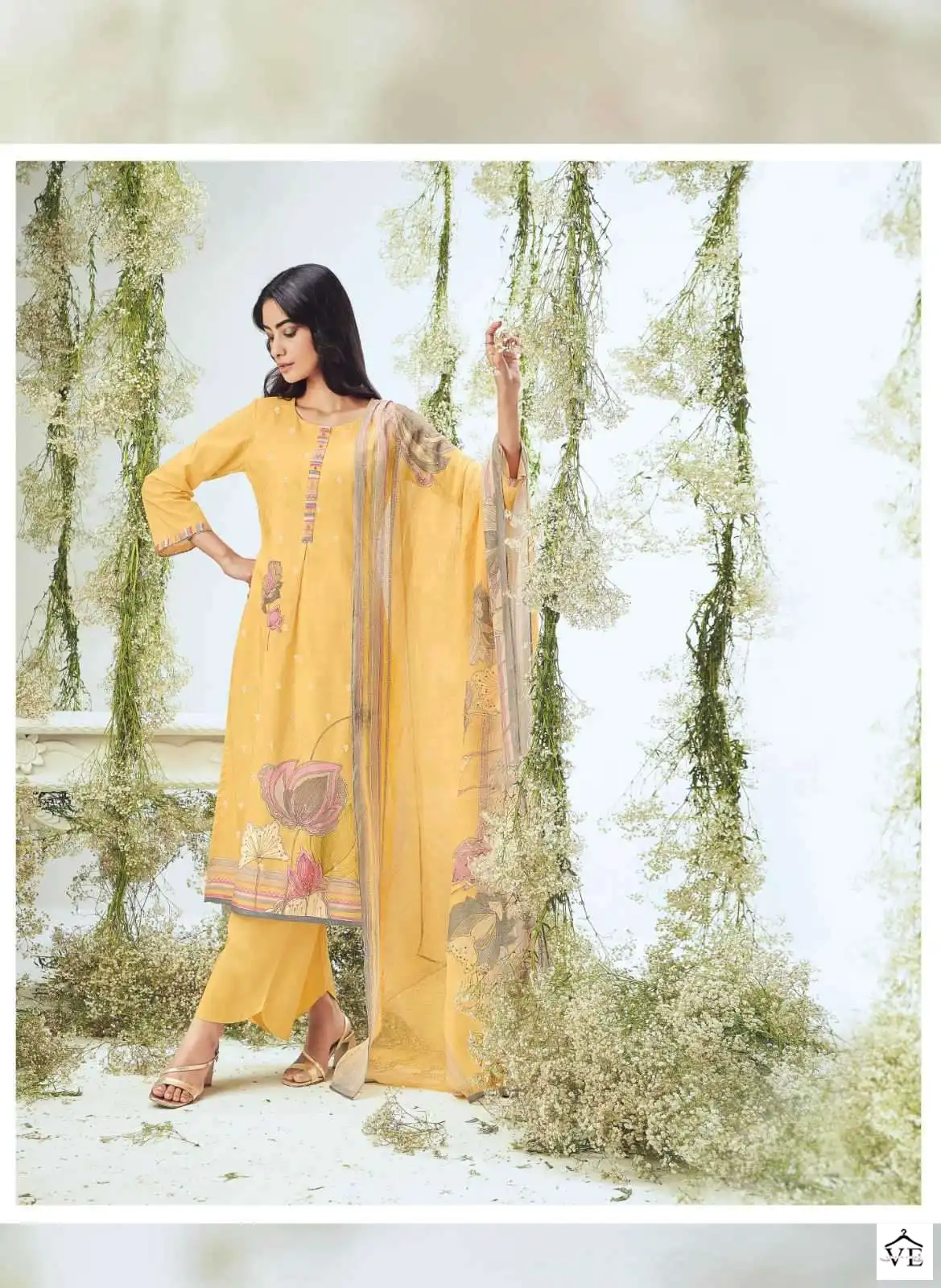 Ganga Asraar Premium Cotton Printed Wholesale Designer Salwar Suit Catalog — Wholesale Salwar Suits, Ganga wholesale from Surat - Gallery Image 2