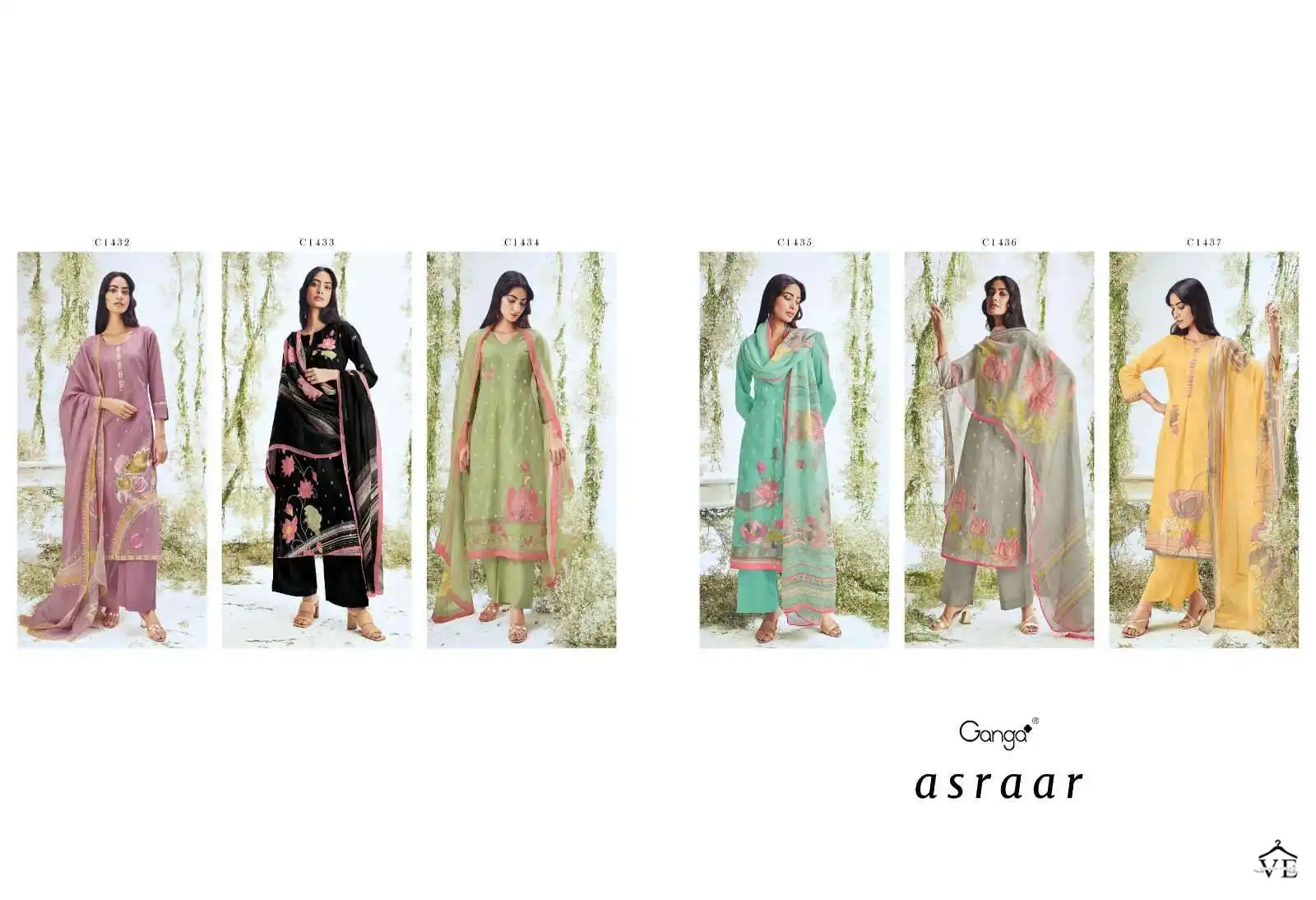 Ganga Asraar Premium Cotton Printed Wholesale Designer Salwar Suit Catalog — Wholesale Salwar Suits, Ganga wholesale from Surat — view 8