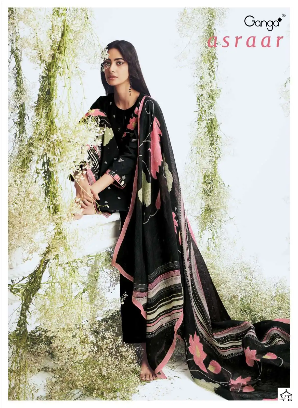 Ganga Asraar Premium Cotton Printed Wholesale Designer Salwar Suit Catalog — Wholesale Salwar Suits, Ganga wholesale from Surat - Gallery Image 3