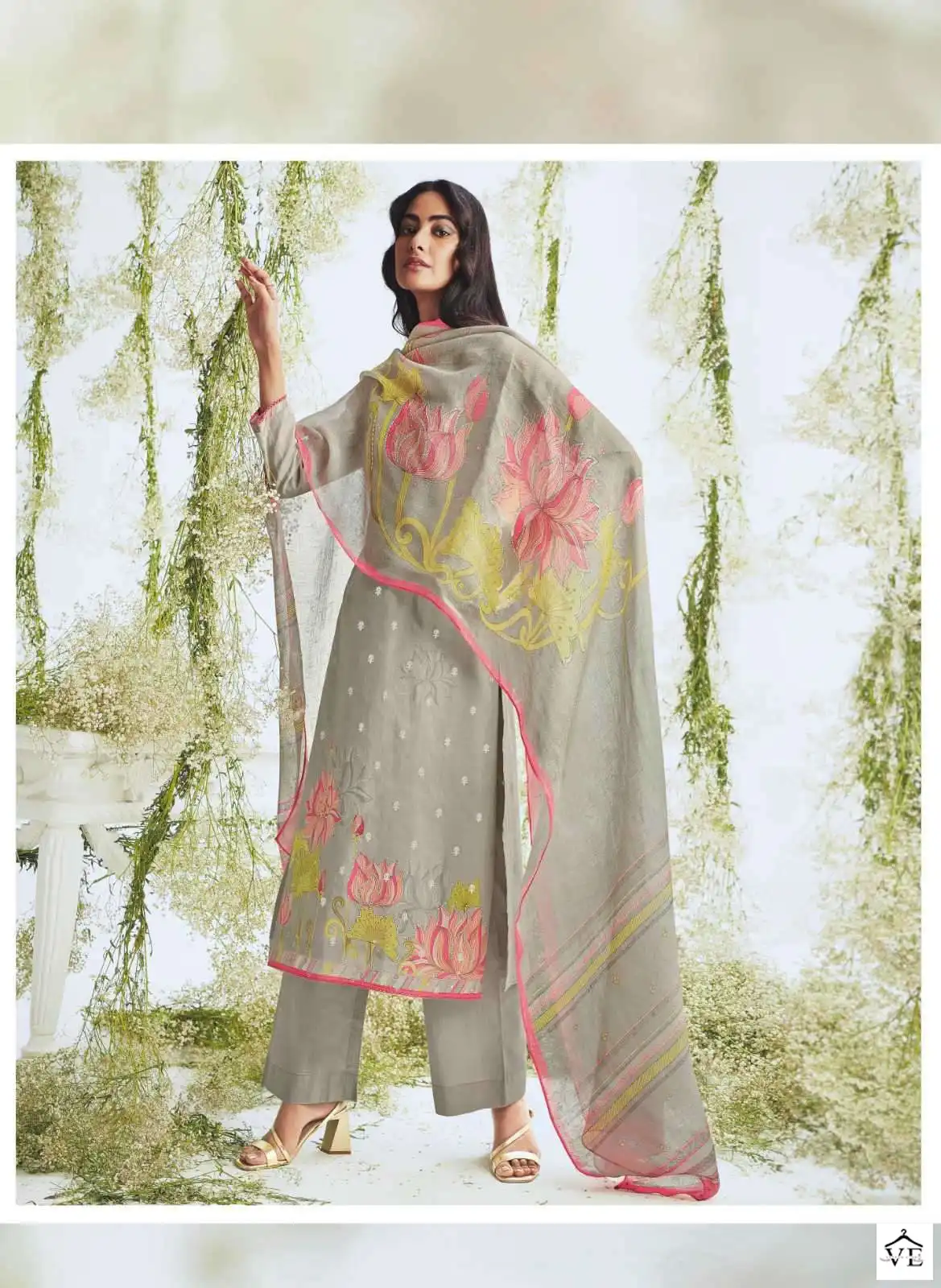 Ganga Asraar Premium Cotton Printed Wholesale Designer Salwar Suit Catalog — Wholesale Salwar Suits, Ganga wholesale from Surat - Gallery Image 7