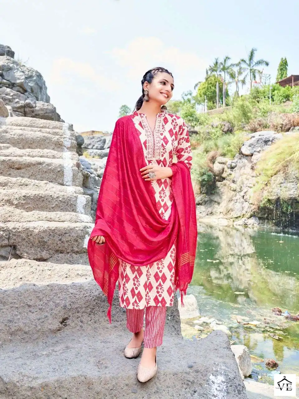 Vitara Aurelius Capsul Foil Print Wholesale Readymade Salwar Suit Catalog — Wholesale Salwar Suits, MPA wholesale from Surat - Gallery Image 2