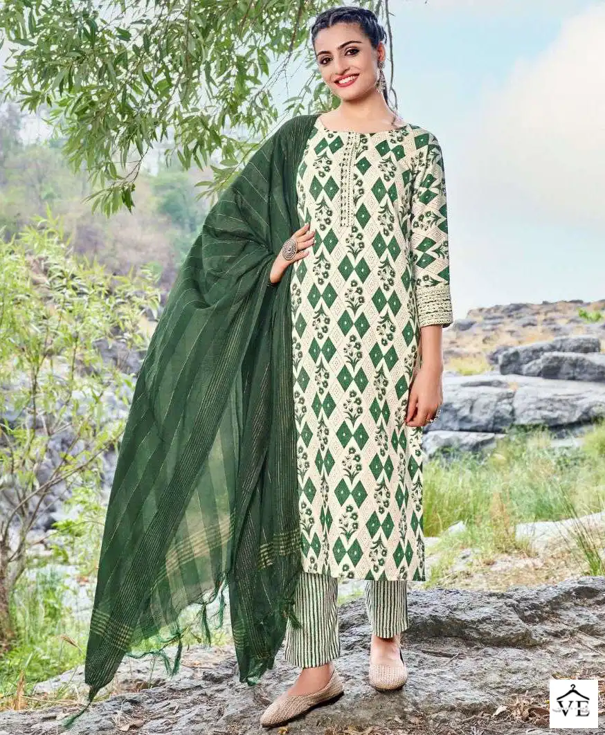 Vitara Aurelius Capsul Foil Print Wholesale Readymade Salwar Suit Catalog — Wholesale Salwar Suits, MPA wholesale from Surat — view 1