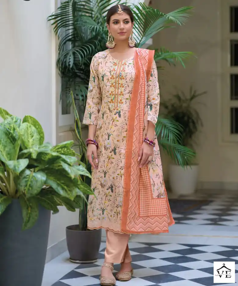 Zaveri Ayleen Linen Wholesale Readymade Salwar Suit Catalog