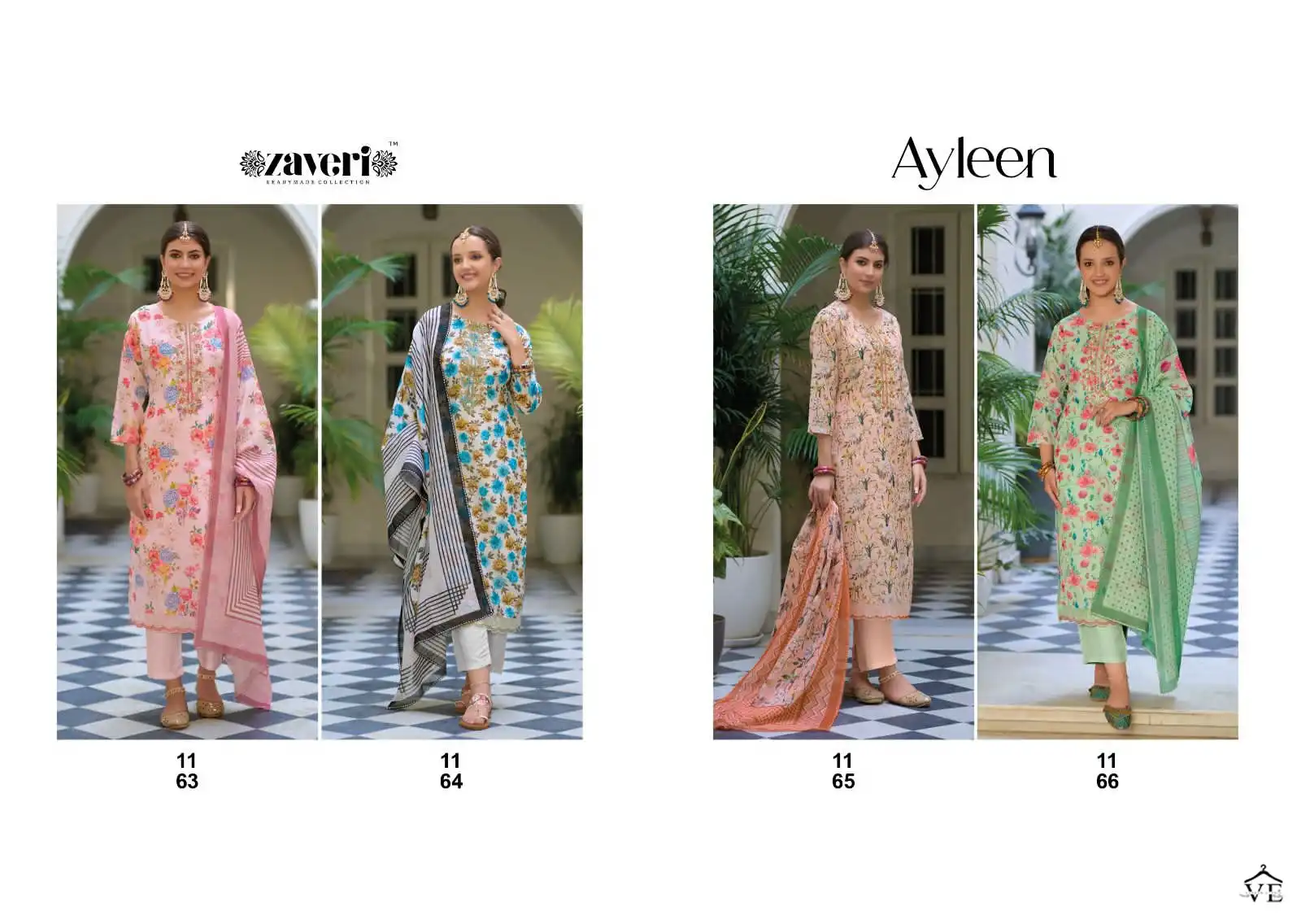 Zaveri Ayleen Linen Wholesale Readymade Salwar Suit Catalog - Image 5