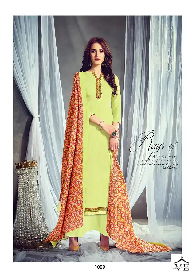 Vardan Ethnic Azayra Jam Satin Wholesale Salwar Suit Catalog — Wholesale Salwar Suits, MPA wholesale from Surat - Gallery Image 3
