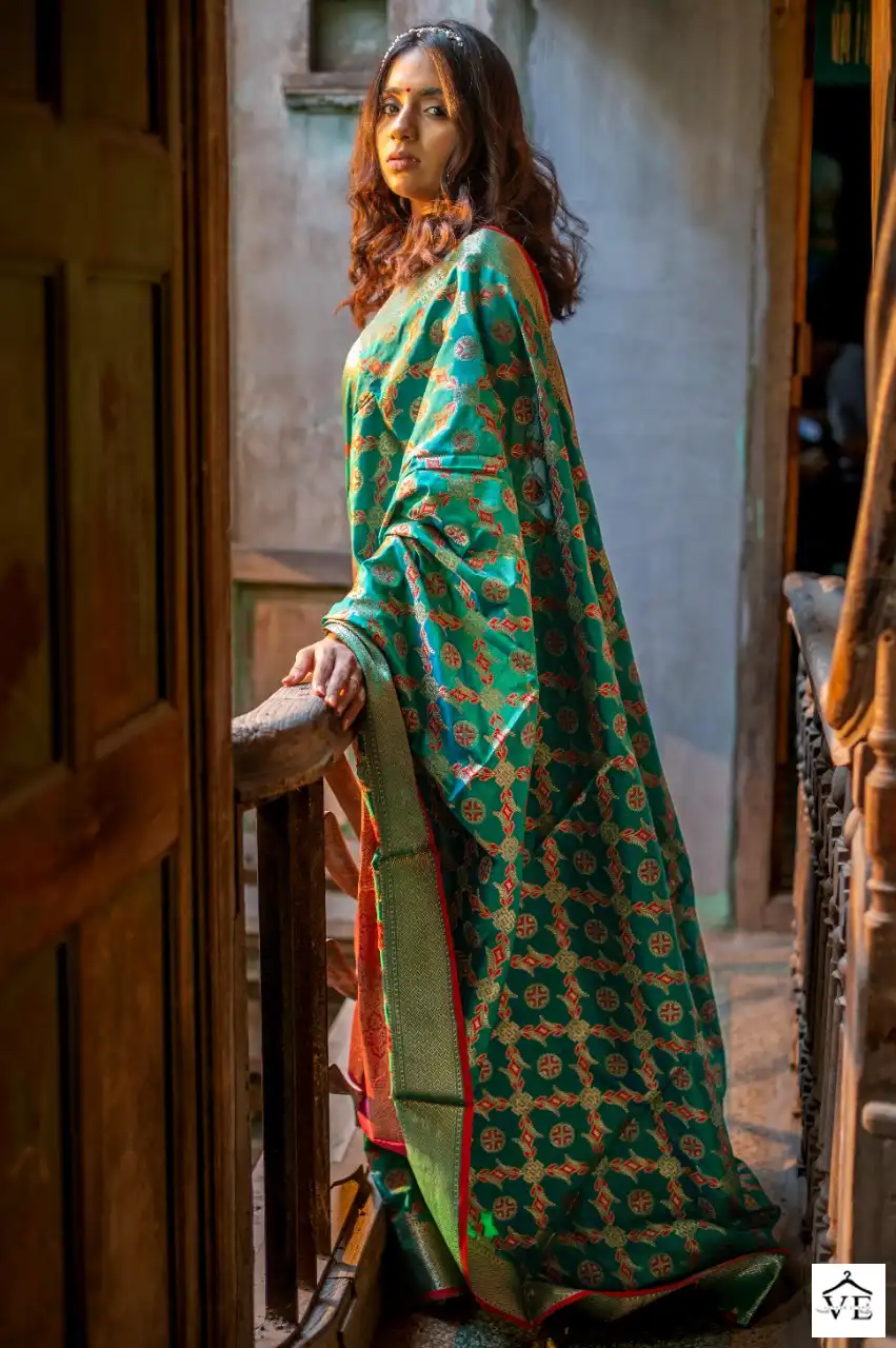 Rajpath Aahana Patola Traditional Silk Wholesale Sarees Catalog - Image 3