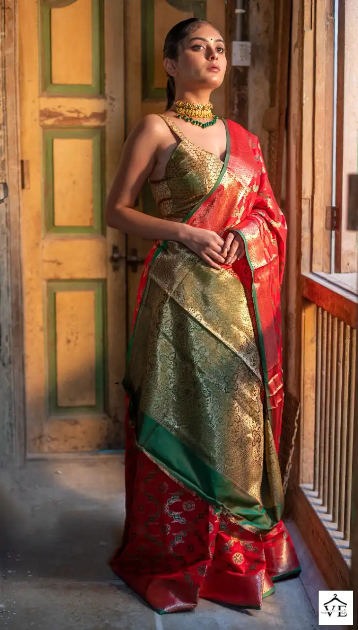 Rajpath Aahana Patola Traditional Silk Wholesale Sarees Catalog - Image 5
