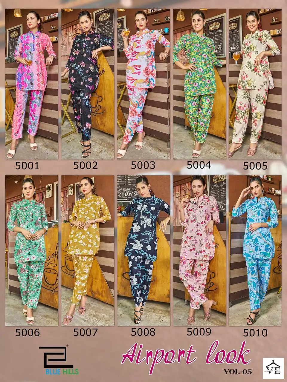Blue Hills Airport Look Vol 5 Linen Digital Print Wholesale Kurti With Pant Catalog — Wholesale Kurtis, MPA wholesale from Surat — view 12