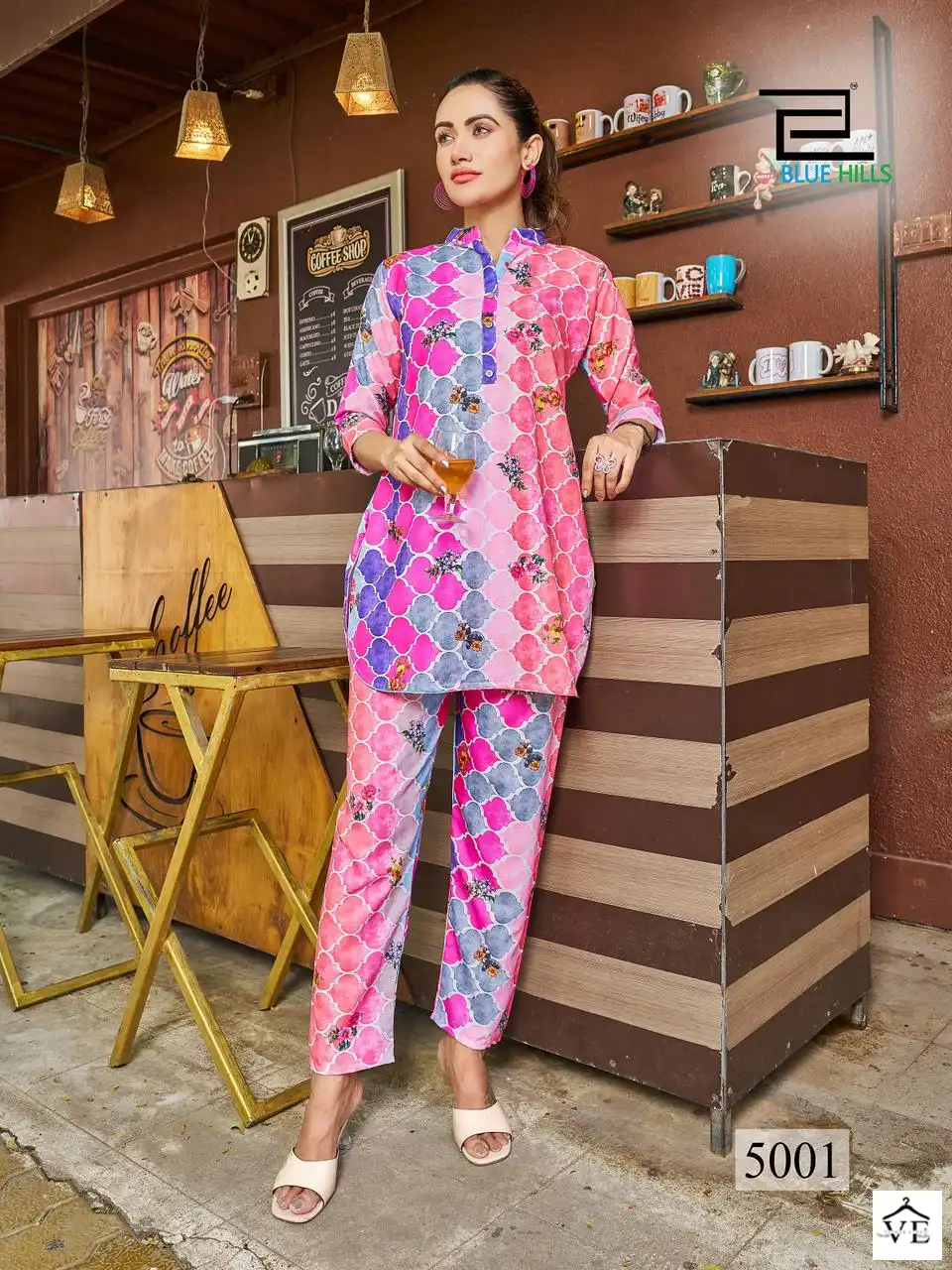 Blue Hills Airport Look Vol 5 Linen Digital Print Wholesale Kurti With Pant Catalog — Wholesale Kurtis, MPA wholesale from Surat - Gallery Image 11
