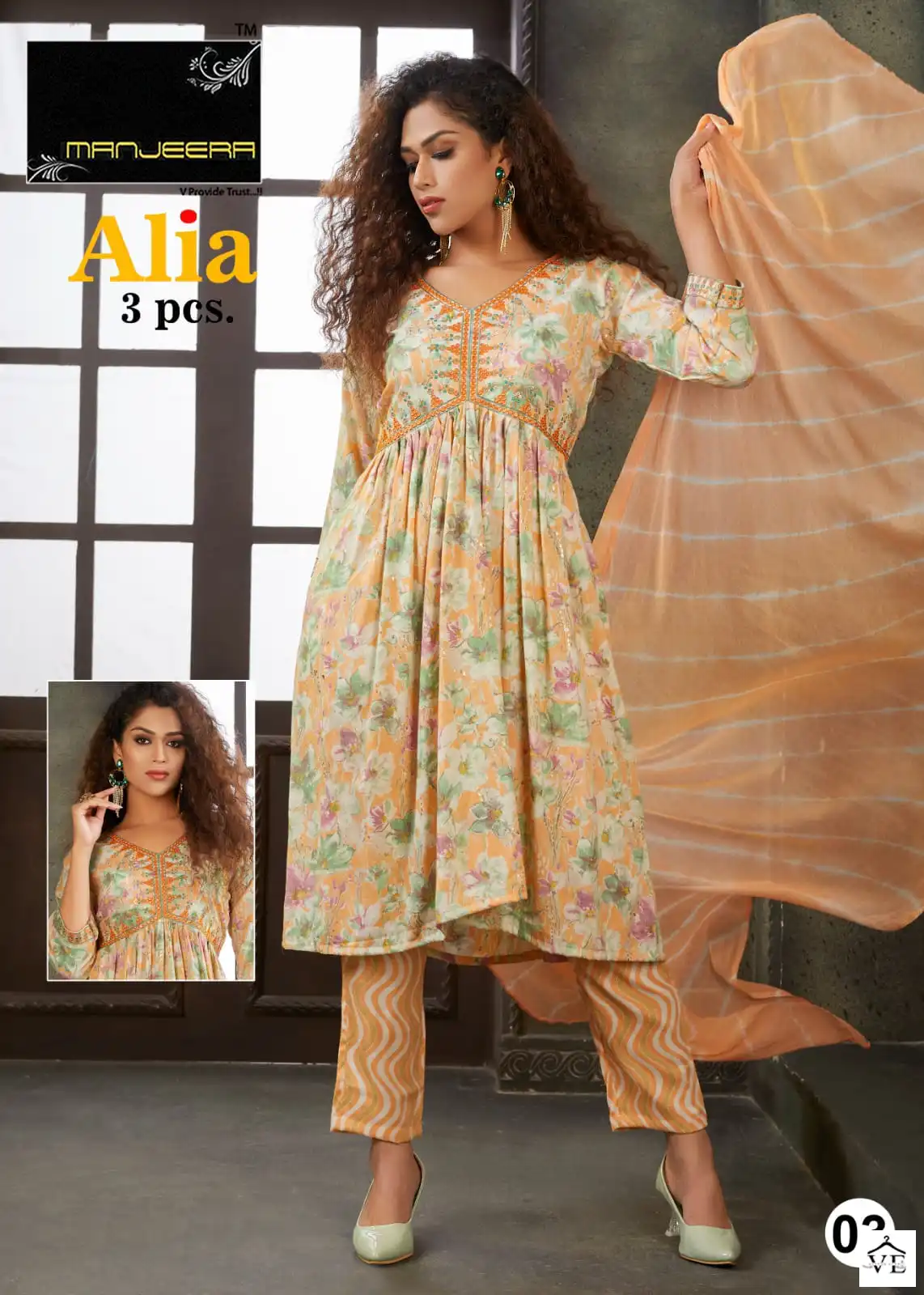 Vardan Ethnic Alia Capsul Printed Wholesale Readymade Salwar Suit Catalog — Wholesale Salwar Suits, MPA wholesale from Surat - Gallery Image 3