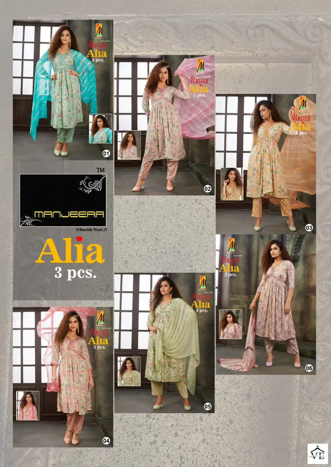 Vardan Ethnic Alia Capsul Printed Wholesale Readymade Salwar Suit Catalog — Wholesale Salwar Suits, MPA wholesale from Surat — view 11