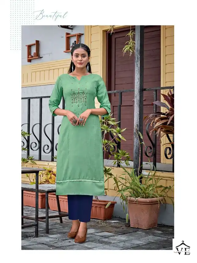 Vitara Award Jam Cotton Wholesale Kurti With Pant Catalog — Wholesale Kurtis, MPA wholesale from Surat - Gallery Image 4