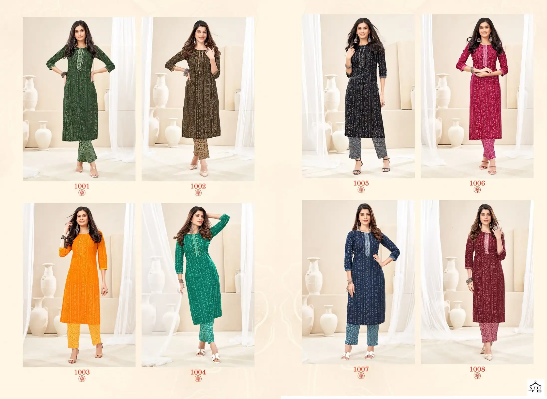 Balaji Baandhani Vol 1 Cotton Print Wholesale Kurti With Pant Catalog — Wholesale Kurtis, MPA wholesale from Surat — view 9