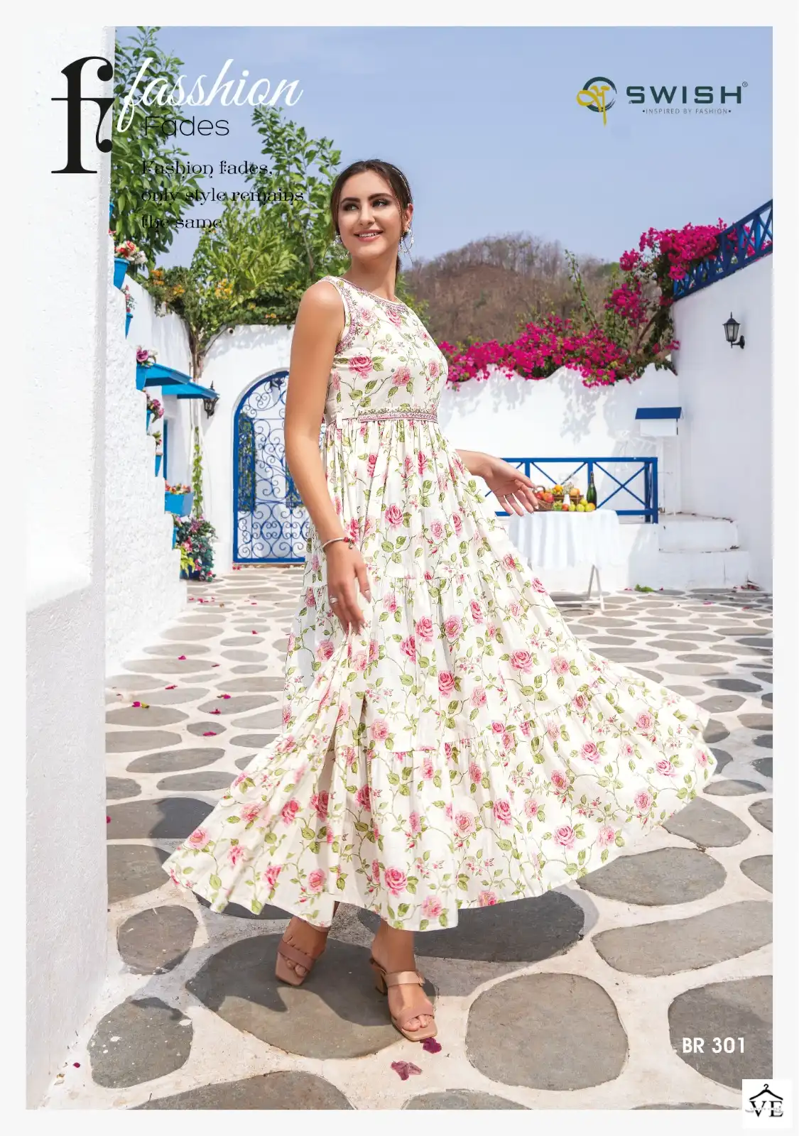 Vardan Ethnic Be Rich Vol 3 Summer Coolers Wholesale Long Kurtis Catalog — Wholesale Kurtis, MPA wholesale from Surat - Gallery Image 2