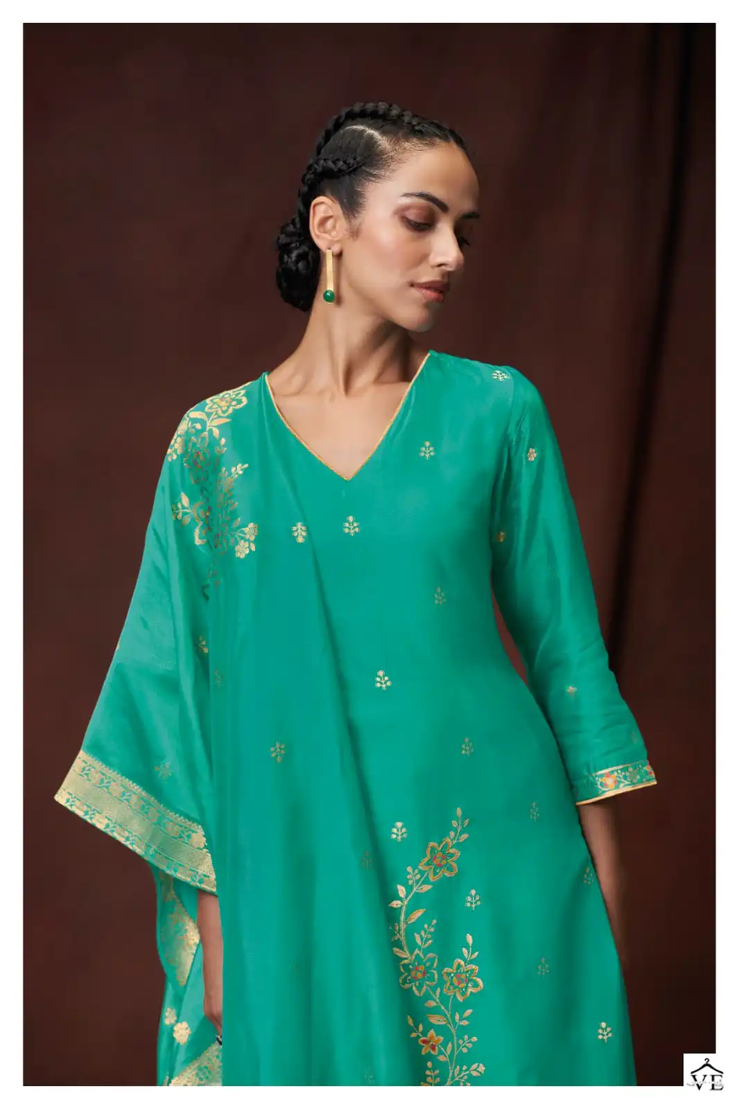 Ganga Bhavika 1791 Premium Viscose Wholesale Designer Salwar Suit Catalog — Wholesale Salwar Suits, Ganga wholesale from Surat — view 2