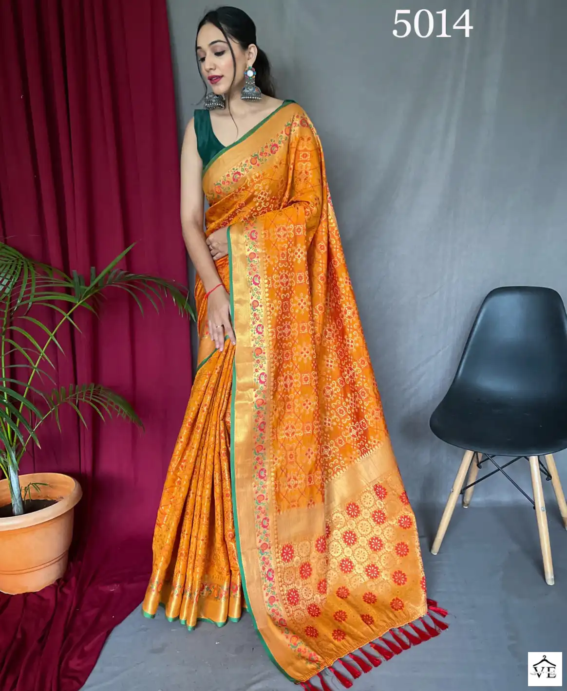 Vardan Ethnic Bhumika Silk Wholesale Sarees Catalog — Wholesale Sarees, MPA wholesale from Surat — view 1