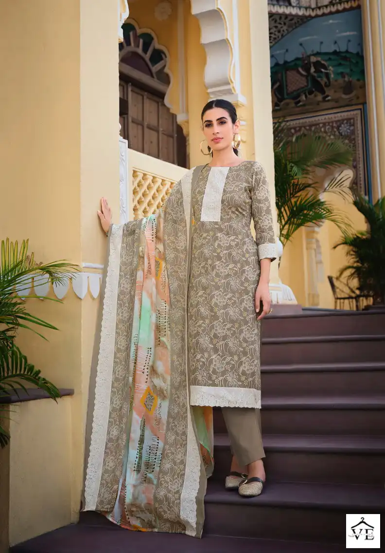 Zulfat Designer Biba Cotton Wholesale Designer Salwar Suit Catalog — Wholesale Salwar Suits, MPA wholesale from Surat — view 2