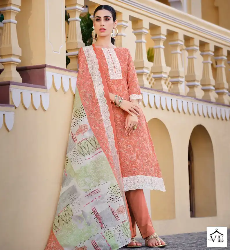 Zulfat Designer Biba Cotton Wholesale Designer Salwar Suit Catalog — Wholesale Salwar Suits, MPA wholesale from Surat — view 4
