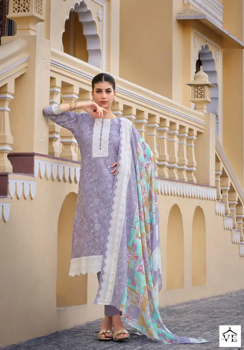 Zulfat Designer Biba Cotton Wholesale Designer Salwar Suit Catalog — Wholesale Salwar Suits, MPA wholesale from Surat — view 6