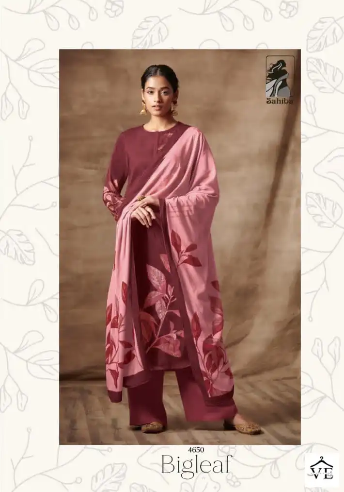 Sahiba Bigleaf Pure Cotton Lawn Wholesale Designer Salwar Suit Catalog — Wholesale Salwar Suits, MPA wholesale from Surat - Gallery Image 2