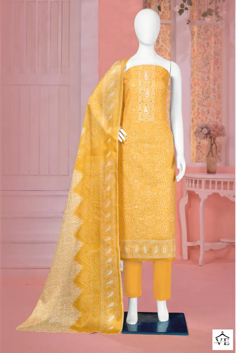 Bipson Bmw 2220 Pure Cotton Wholesale Salwar Suit Catalog — Wholesale Salwar Suits, MPA wholesale from Surat - Gallery Image 4