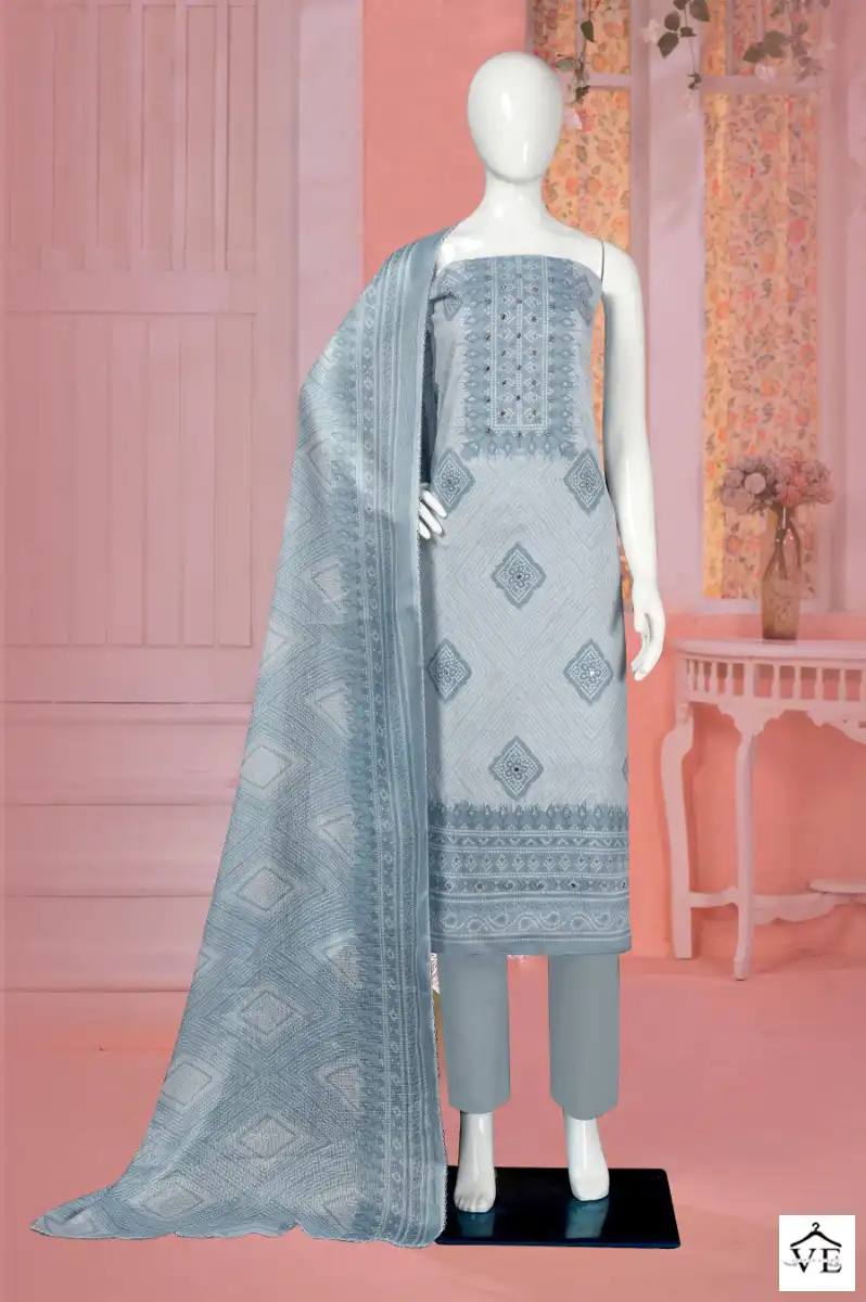 Bipson Bmw 2221 Pure Cotton Wholesale Salwar Suit Catalog — Wholesale Salwar Suits, MPA wholesale from Surat - Gallery Image 2