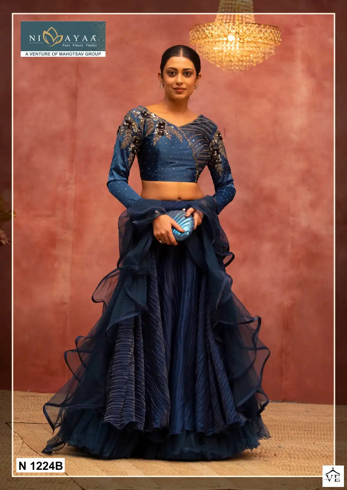 Vardan Ethnic Bonanza Net Fancy Lycra Wholesale Lehenga Catalog — Singles, MPA wholesale from Surat — view 2