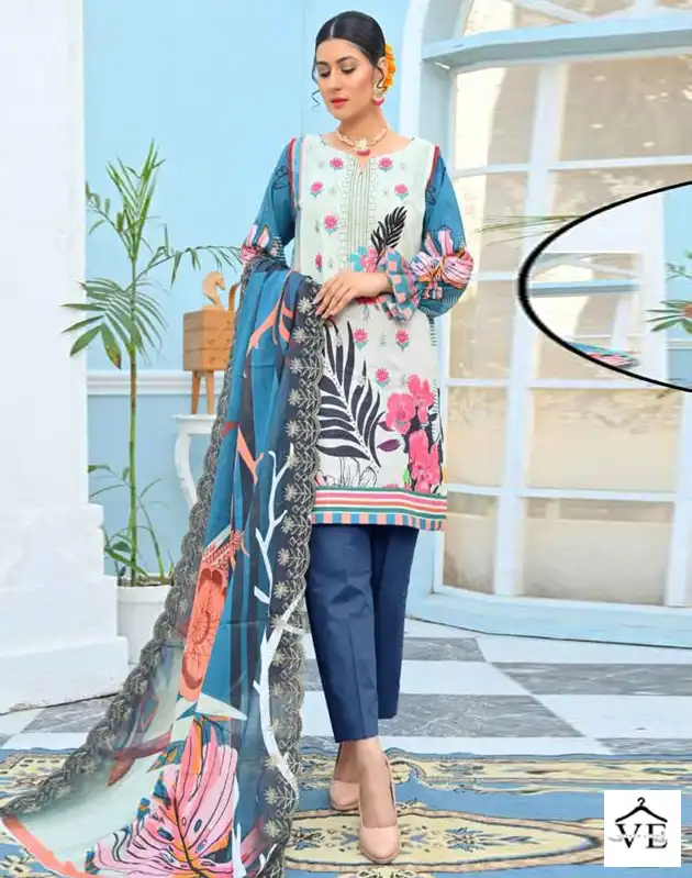 Vardan Ethnic Bonanza Luxury Digital Printed Wholesale Pakistani Salwar Suit Catalog — Wholesale Salwar Suits, MPA wholesale from Surat — view 1