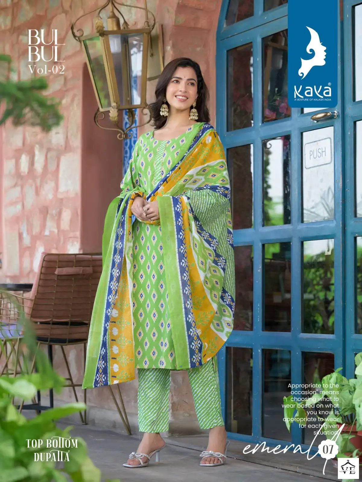 Vardan Ethnic Bulbul 2 Rayon Prints Wholesale Readymade Salwar Suit Catalog — Wholesale Salwar Suits, MPA wholesale from Surat - Gallery Image 9