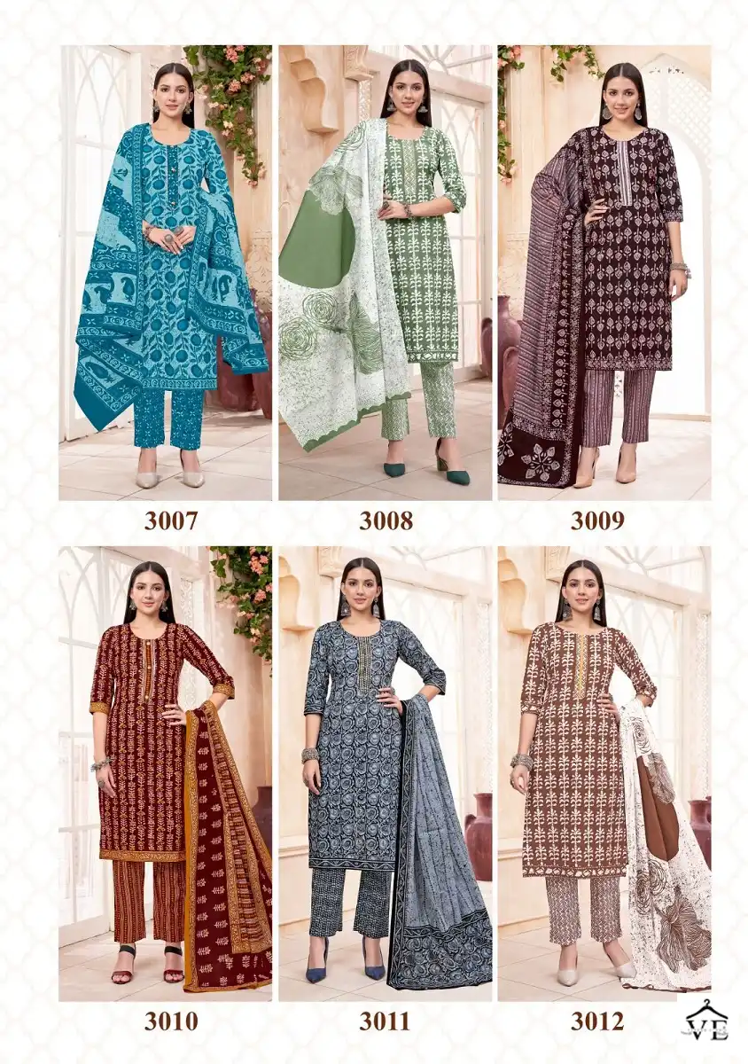 Balaji Battik Art Work Vol 3 Cotton Wholesale Readymade Salwar Suit Catalog — Wholesale Salwar Suits, MPA wholesale from Surat — view 14