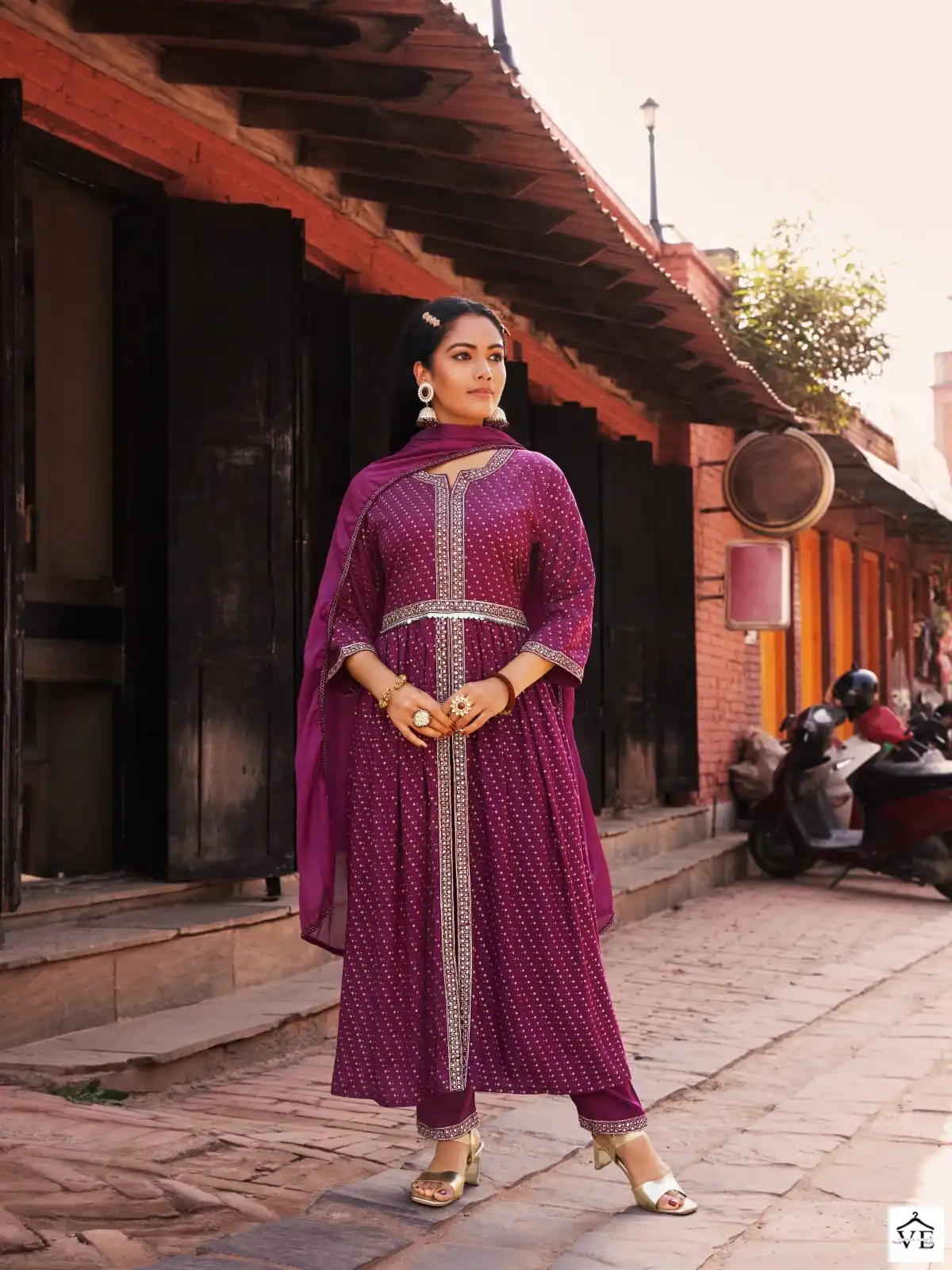 Wanna Biba Rayon Print Wholesale Readymade Salwar Suit Catalog — Wholesale Salwar Suits, MPA wholesale from Surat - Gallery Image 3