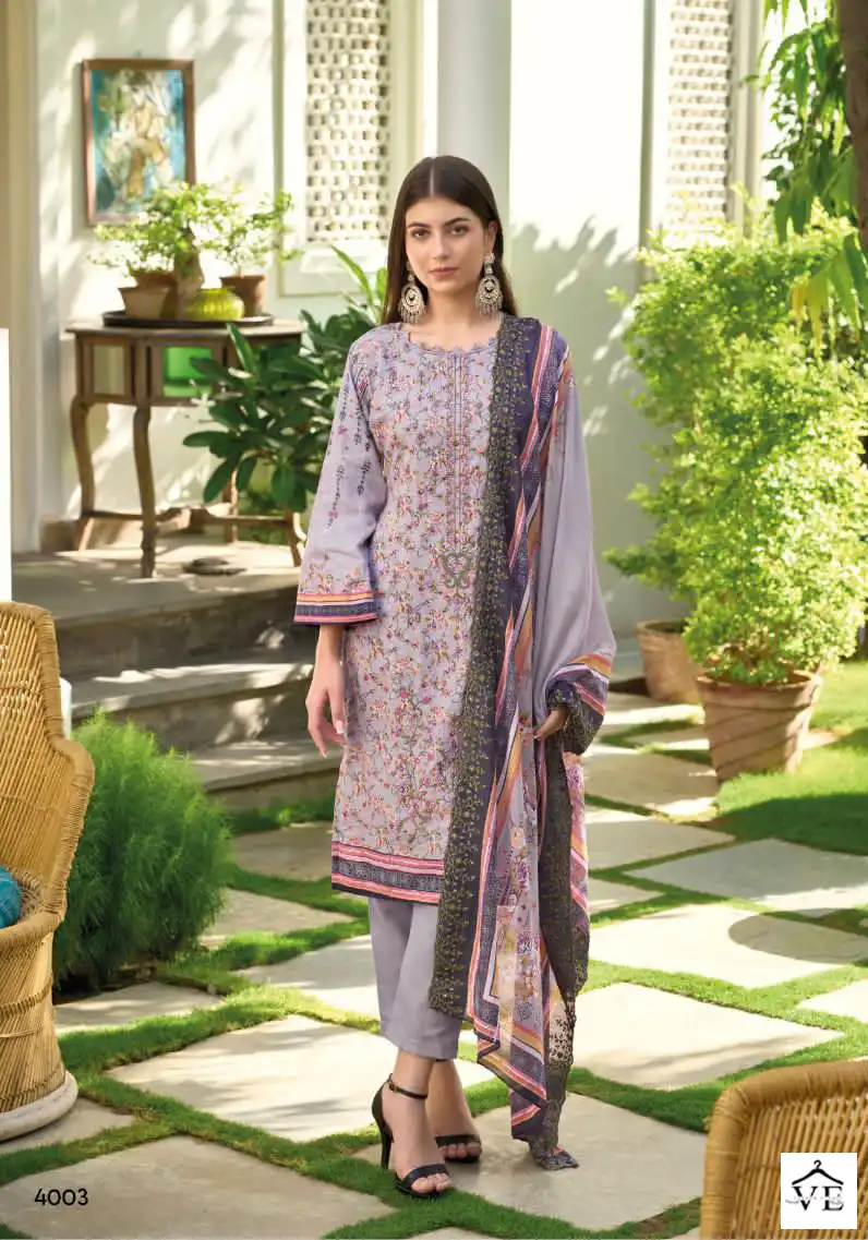 Deepsy Suits Bin Saeed Lawn Collection Vol 4 Cotton Wholesale Pakistani Salwar Suit Catalog — Wholesale Salwar Suits, MPA wholesale from Surat — view 4